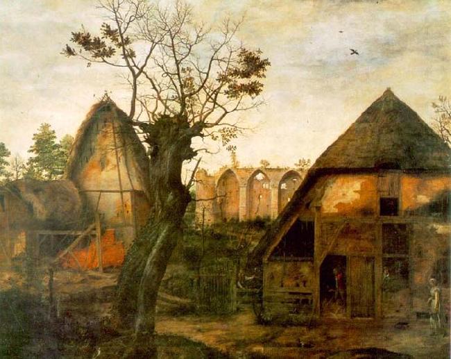 DALEM, Cornelis van Landscape with Farm china oil painting image